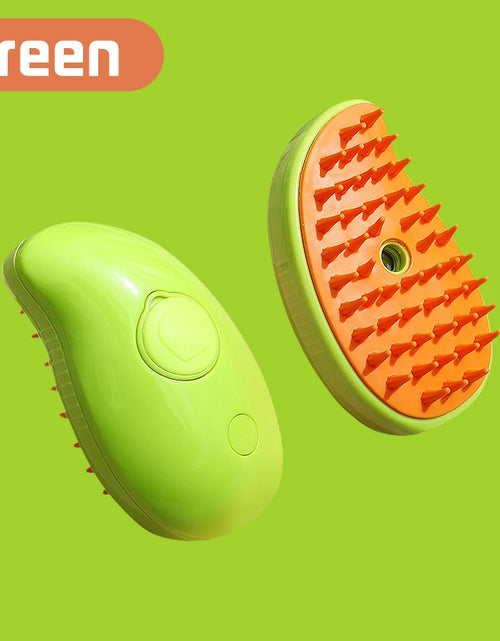 Load image into Gallery viewer, Cat Steam Brush Pet Massage Comb Cat Dog Comb Paw Shape Electric Spray Water Spray Cats Bath Brush Hair Grooming Supplies
