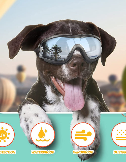 Load image into Gallery viewer, Dog Goggles - Large Dog Eye Protection Goggles Windproof Sunglasses for Medium Large Dog
