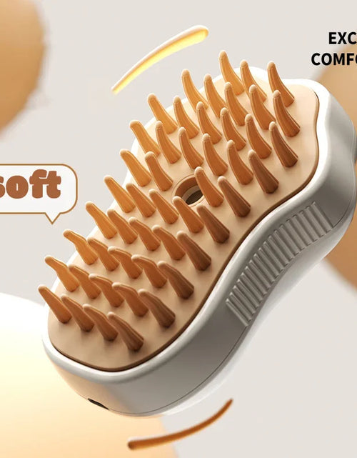 Load image into Gallery viewer, Cat Steam Brush Pet Massage Comb Cat Dog Comb Paw Shape Electric Spray Water Spray Cats Bath Brush Hair Grooming Supplies
