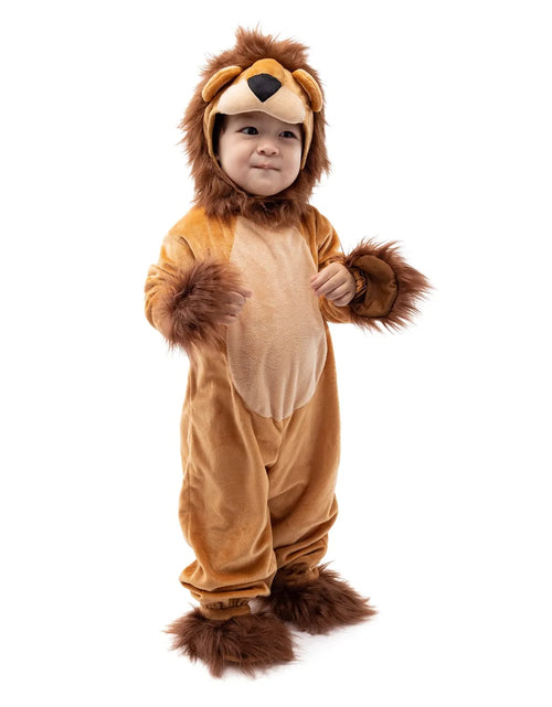 Load image into Gallery viewer, Halloween Baby Unisex Lion Costume Set, Halloween Baby Costume Set for Dress Up, 18~24 Months
