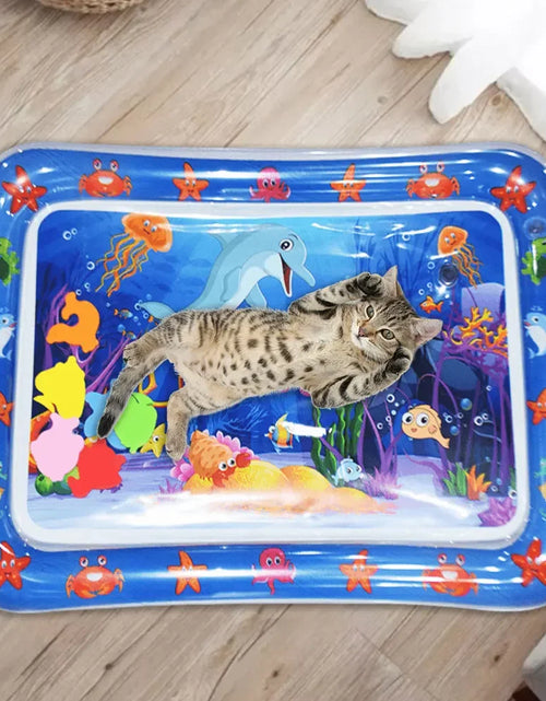 Load image into Gallery viewer, Sensory Water Mat Thickened Sensor Play Water Sensor Cat Mat Pet Supplies Cleaning Cooling Mat Summer Cat Pets Accessories
