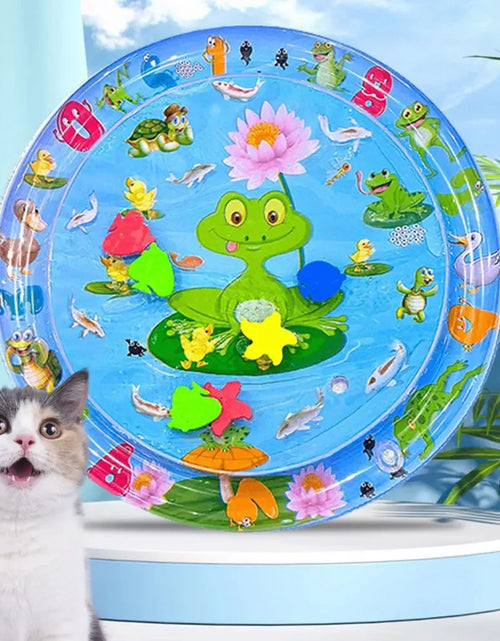 Load image into Gallery viewer, Sensory Water Mat Thickened Sensor Play Water Sensor Cat Mat Pet Supplies Cleaning Cooling Mat Summer Cat Pets Accessories
