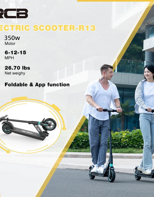 Load image into Gallery viewer, Electric Scooter R13 - 350W Motor,15Mph Top Speed, 8&quot; Tires, Portable Folding Commuting Electric Scooter Adults &amp; Teens
