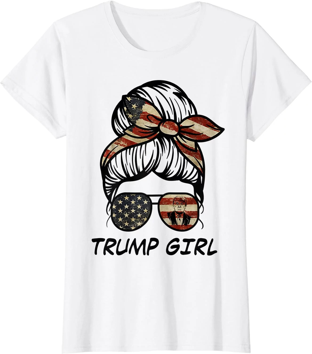 Yes I'M a Trump Girl - Trump 2024 Gifts T-Shirt