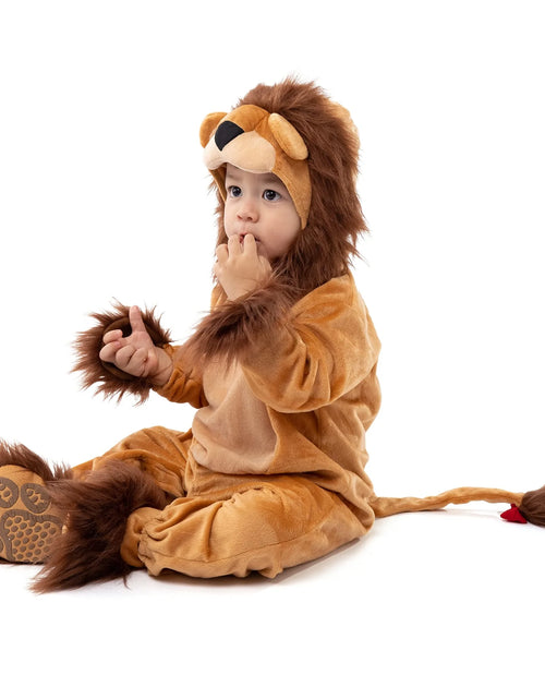 Load image into Gallery viewer, Halloween Baby Unisex Lion Costume Set, Halloween Baby Costume Set for Dress Up, 18~24 Months
