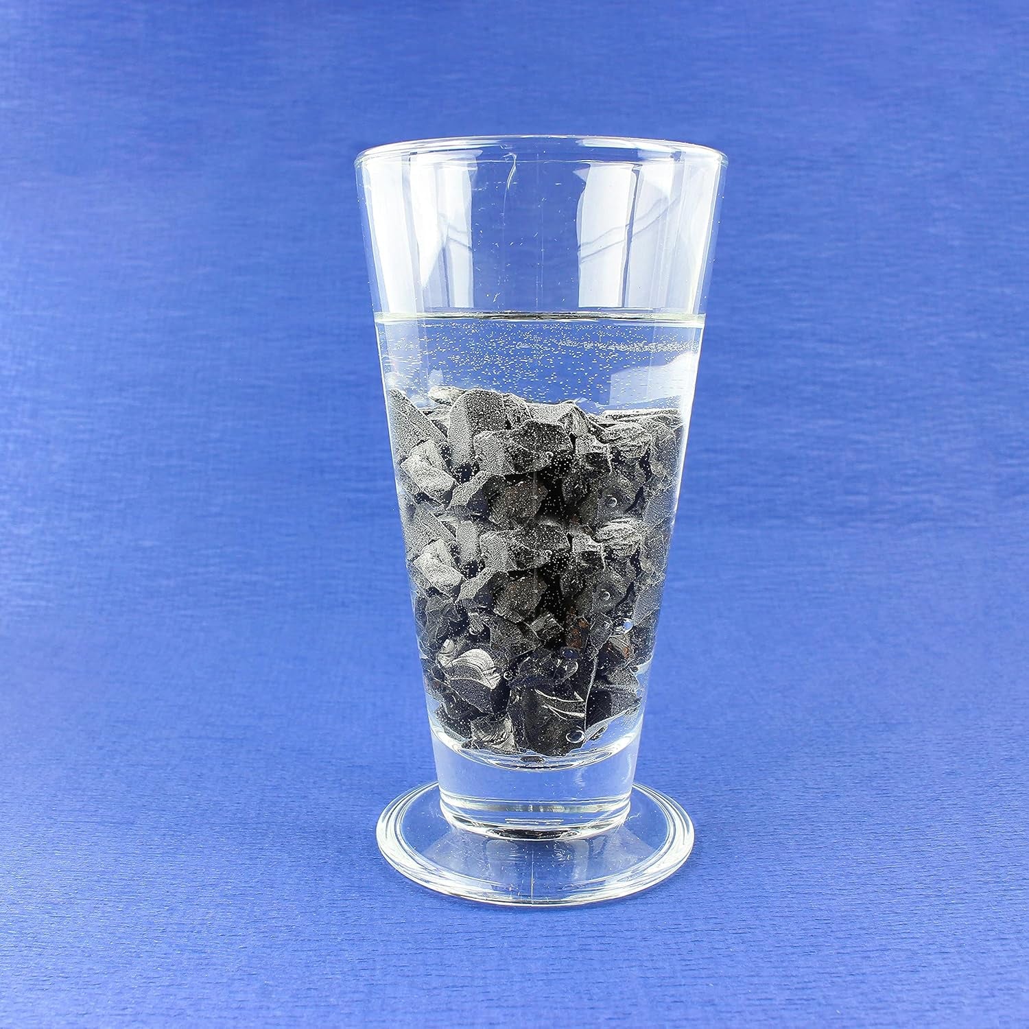 Shungite Elite Stones for Water Purification | Silvery Shine Raw Elite Noble Shungite Detoxification Stones for Water Filtering | Natural and Authentic Shungite Nuggets from Karelia (50G)